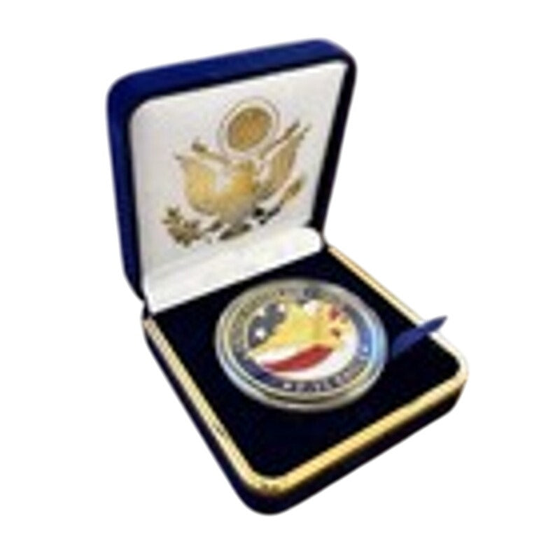 Department of Energy (DOE) Challenge Coin With Blue Velvet Case. Fast Shipping!