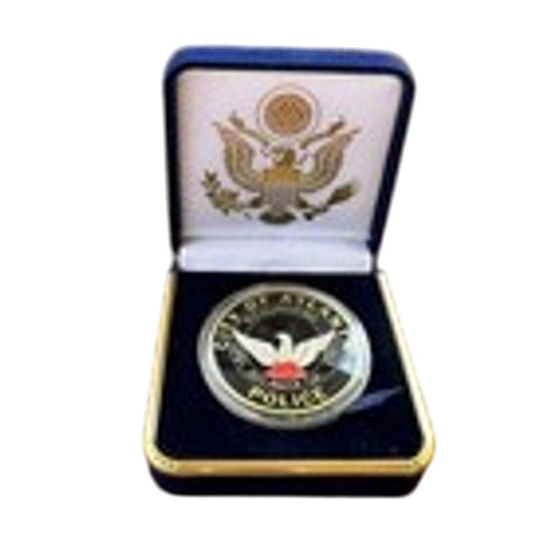 Department of Energy (DOE) Challenge Coin With Blue Velvet Case. Fast Shipping!