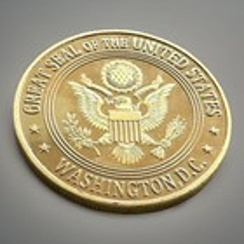 Department of Energy (DOE) Challenge Coin With Blue Velvet Case. Fast Shipping!