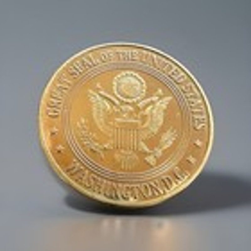 Department of Energy (DOE) Challenge Coin With Blue Velvet Case. Fast Shipping!