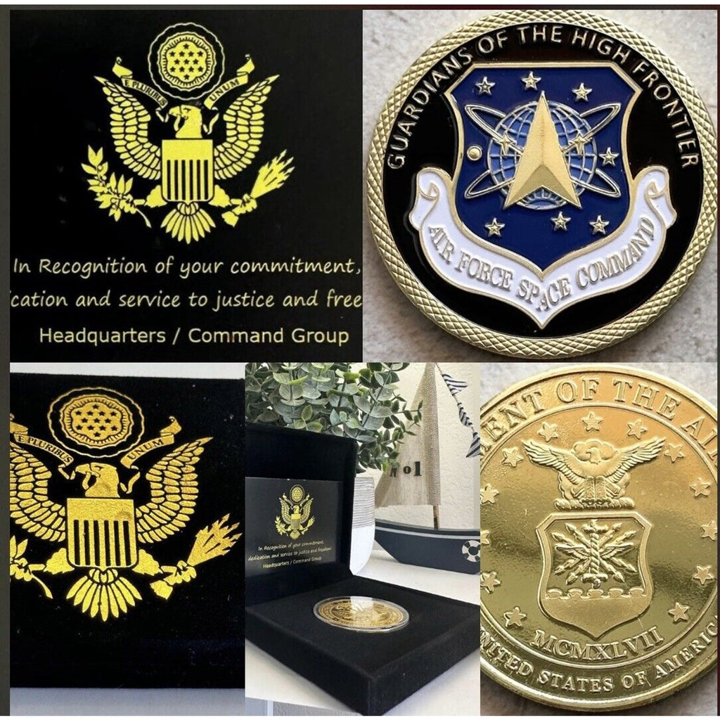 AIR FORCE SPACE COMMAND Challenge Coin USAe