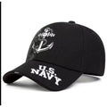 Black United States US Navy USN Cotton Military Baseball Ball Cap Hat Caps Hats