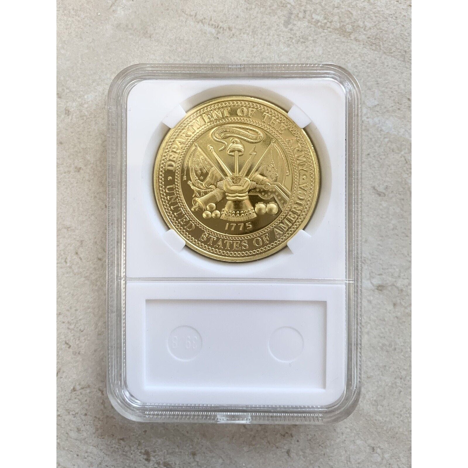 Army Special Operations Command Challenge Coin Sine Pari With Case  Fast Ship