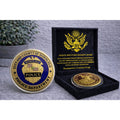 CITY OF HONOLULU POLICE Office Dept Challenge Coin w/ Retirement Award