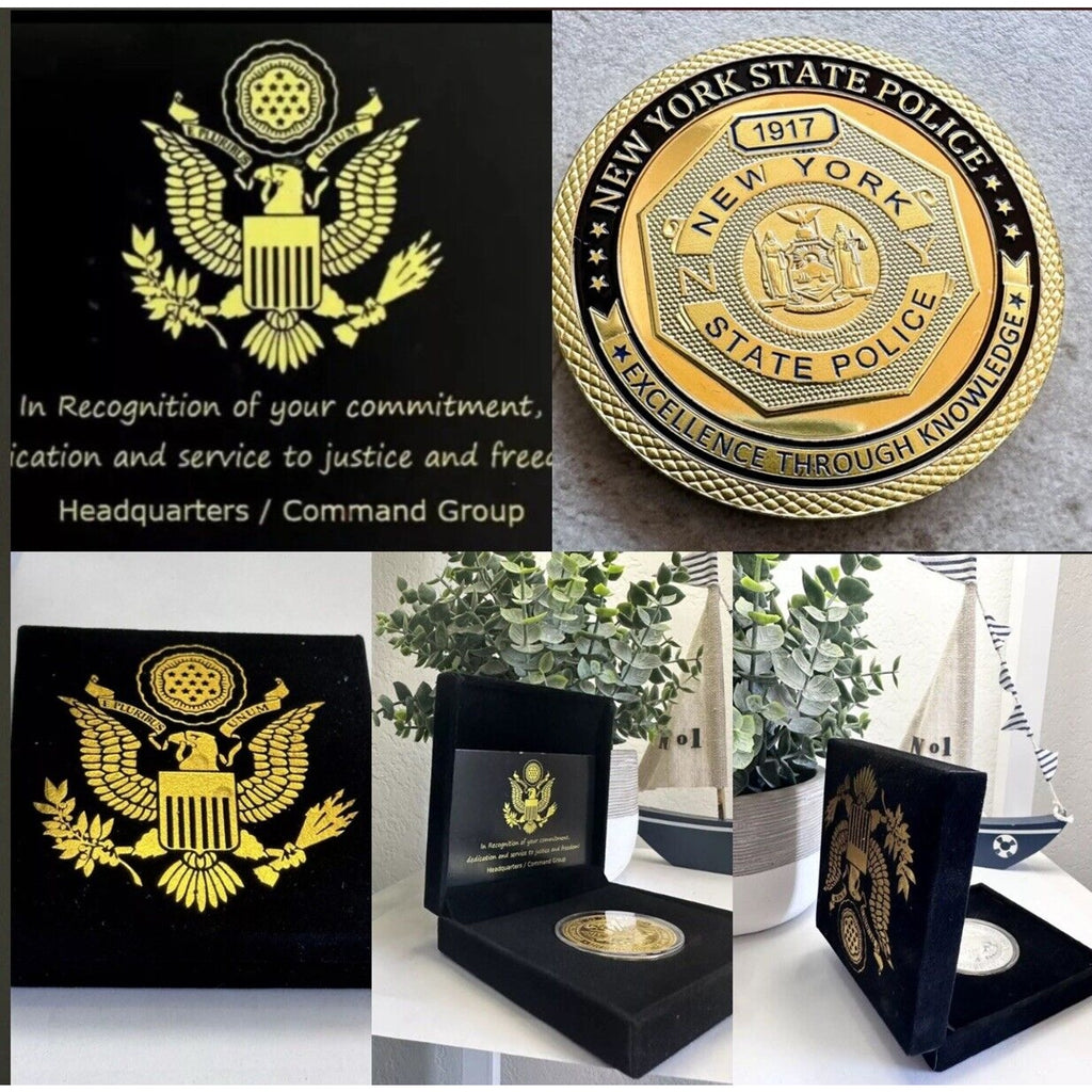 NYPD NEW YORK STATE POLICE OFFICER Department Challenge Coin