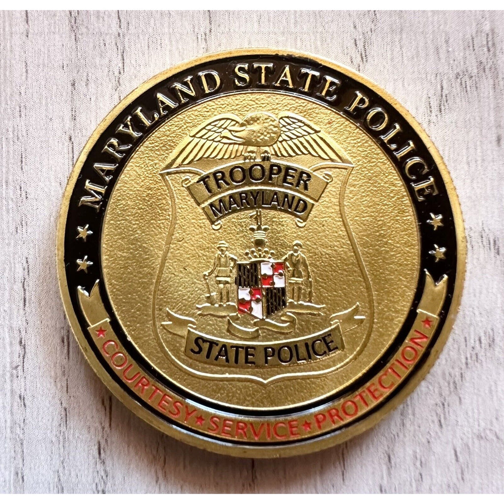 MARYLAND STATE POLICE Challenge Coin USA