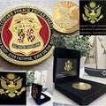 City of Baltimore Police Dept Challenge Coin With Retirement Award