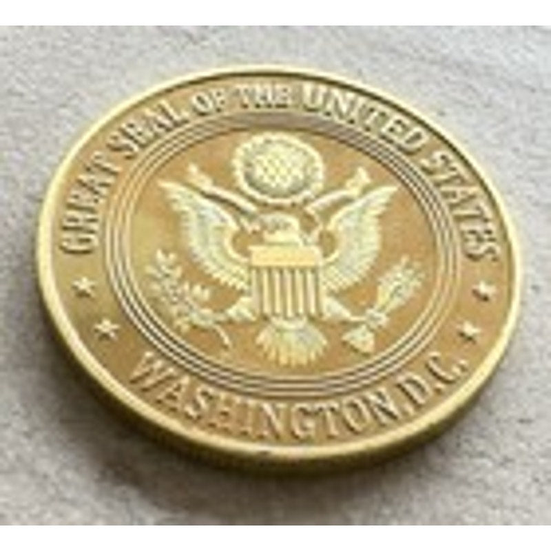 Department of Energy (DOE) Challenge Coin With Blue Velvet Case. Fast Shipping!