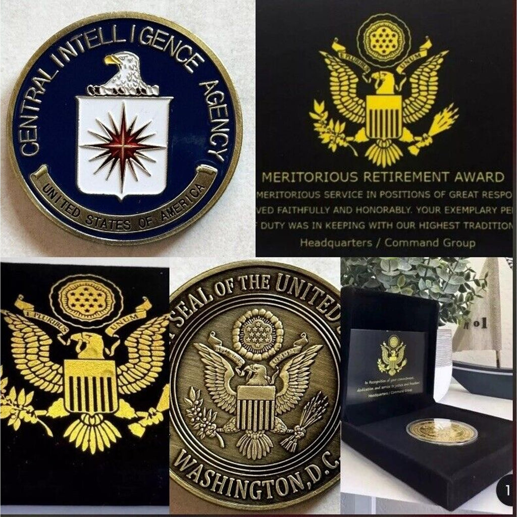 CIA Retirement Challenge Coin