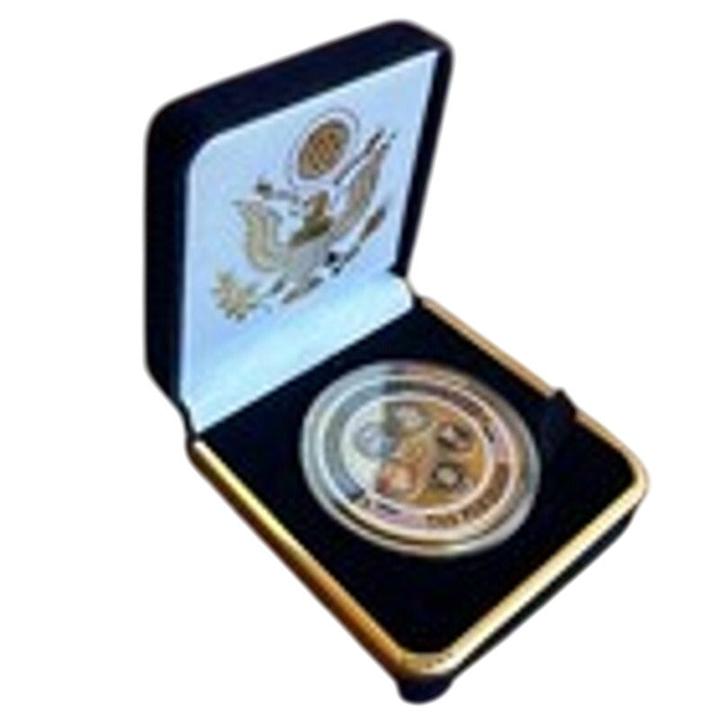 Department of Energy (DOE) Challenge Coin With Blue Velvet Case. Fast Shipping!