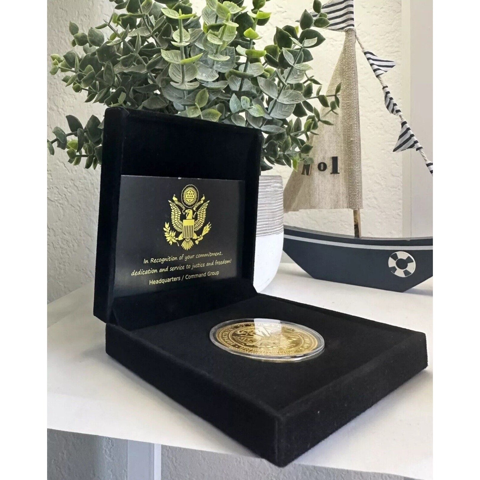 USAF VETERAN Challenge Coin United States USA F