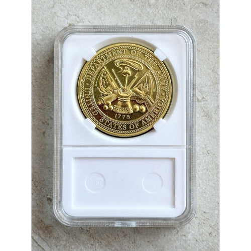 Air Defense Artillery U.S. Army Challenge Coin With Beautiful Case