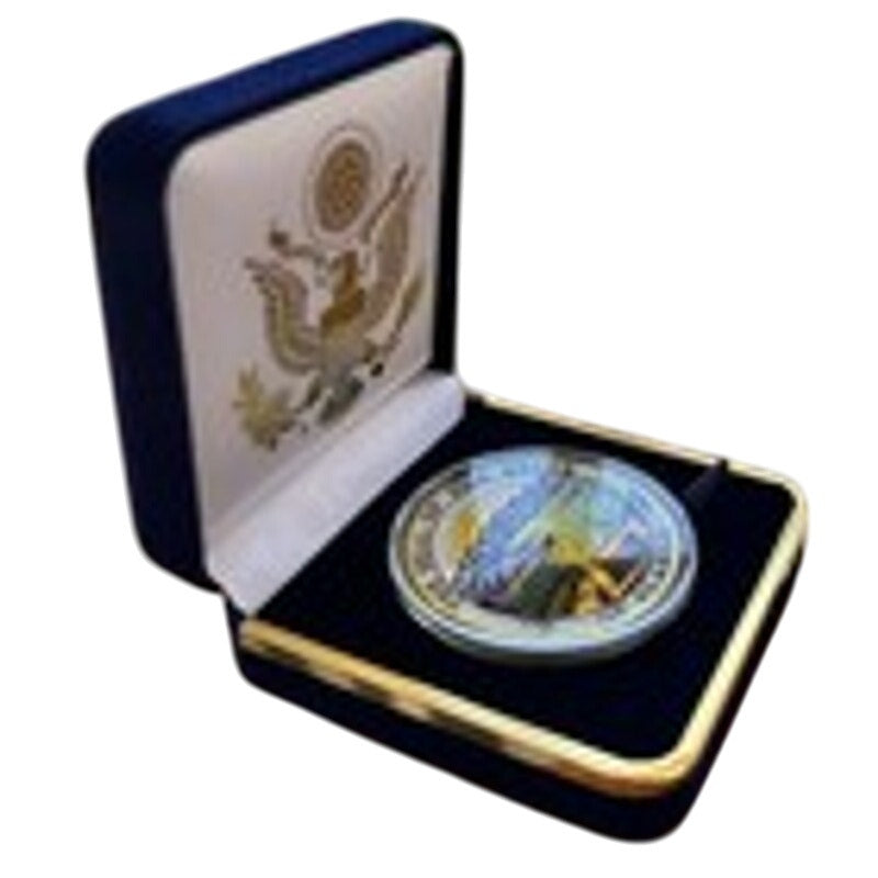 Department of Energy (DOE) Challenge Coin With Blue Velvet Case. Fast Shipping!