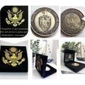 DOE US Department of ENERGY US Government Bronze Plated-Challenge Coin USA