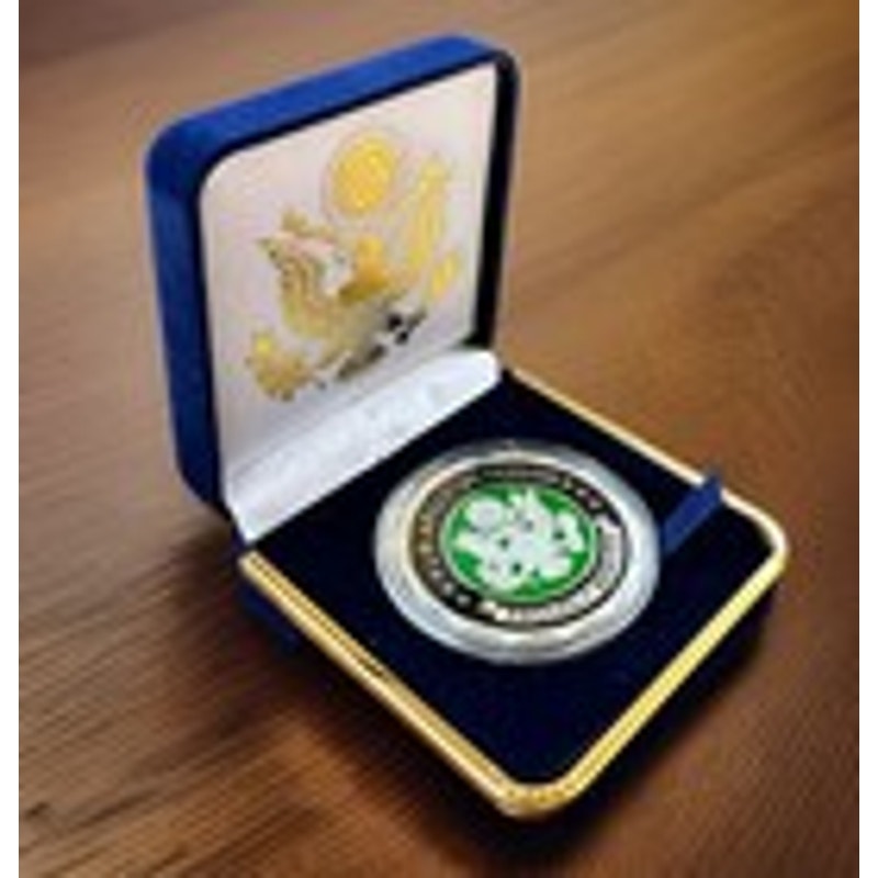 Department of Energy (DOE) Challenge Coin With Blue Velvet Case. Fast Shipping!