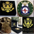 U S AIR FORCE Fire Protection Challenge Coin USA F