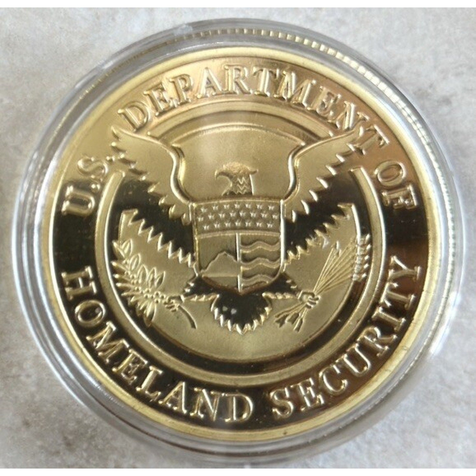 BORDER PATROL AGENT Challenge Coin with case.