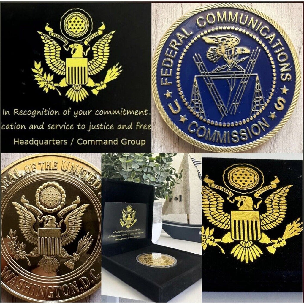 FEDERAL COMMUNICATIONS COMMISSION (FCC) Challenge Coin USA