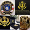 CITY OF BOSTON POLICE DEPT Challenge Coin Retirement Award Retirement Award