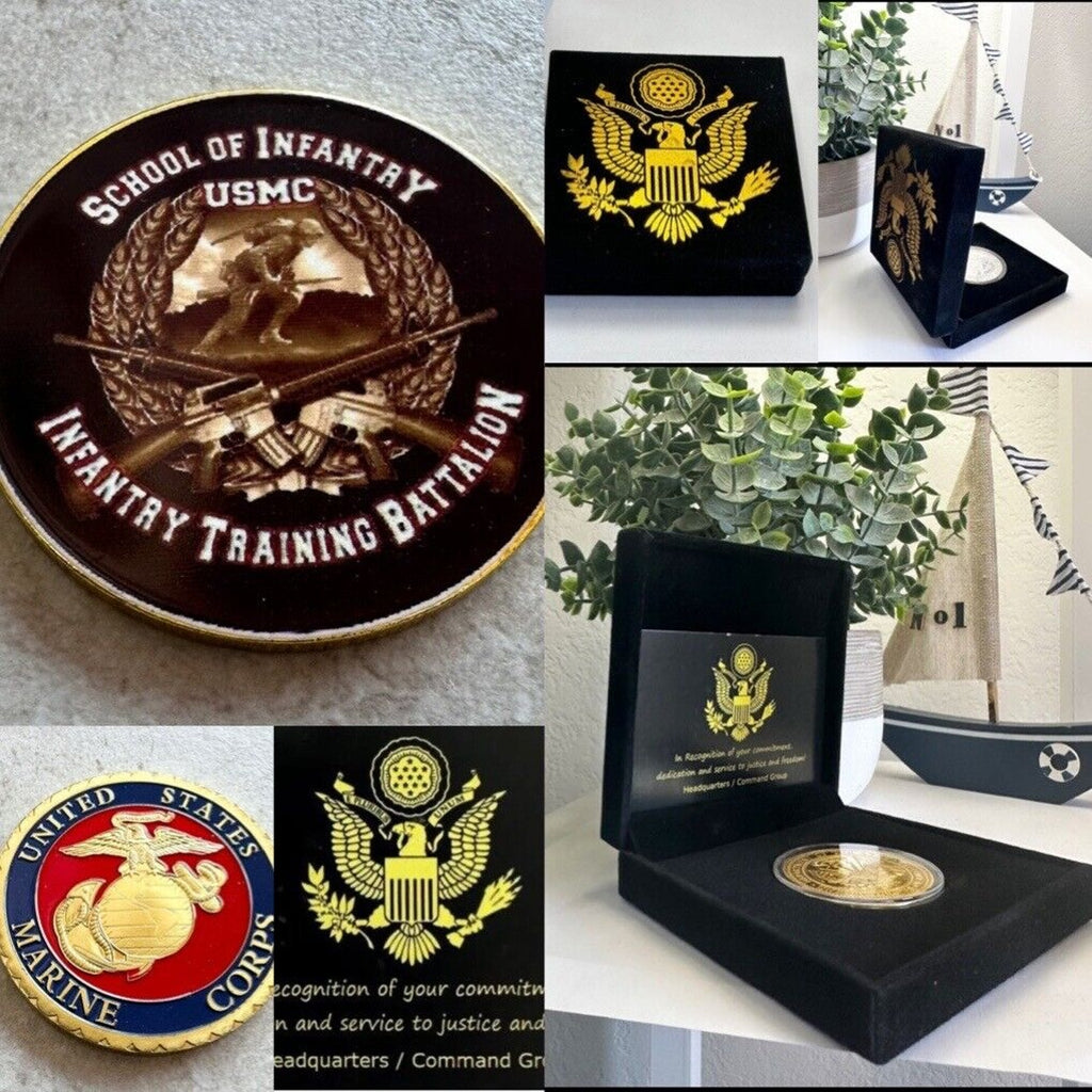 Military Corps School of Infantry Infantry Training Battalion Challenge Coin