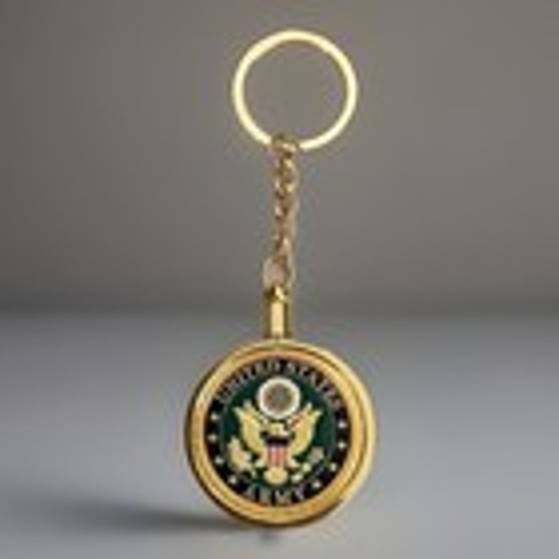 UNITED STATES ARMY - Logistics Corps Challenge Coin Keychain. Fast Shipping