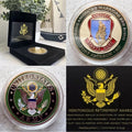 ARMY FORT JACKSON Challenge Coin With Retirement Award