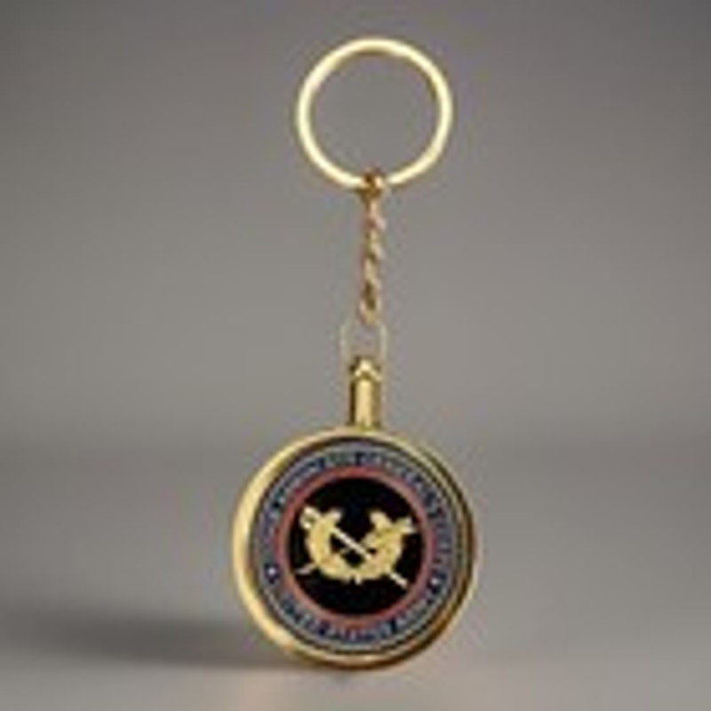 US ARMY (JAG) JUDGE ADVOCATE GENERAL'S CORPS Challenge Coin Keychain