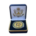 Department of Energy (DOE) Challenge Coin With Blue Velvet Case. Fast Shipping!