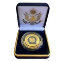 Department of Energy (DOE) Challenge Coin With Blue Velvet Case. Fast Shipping!
