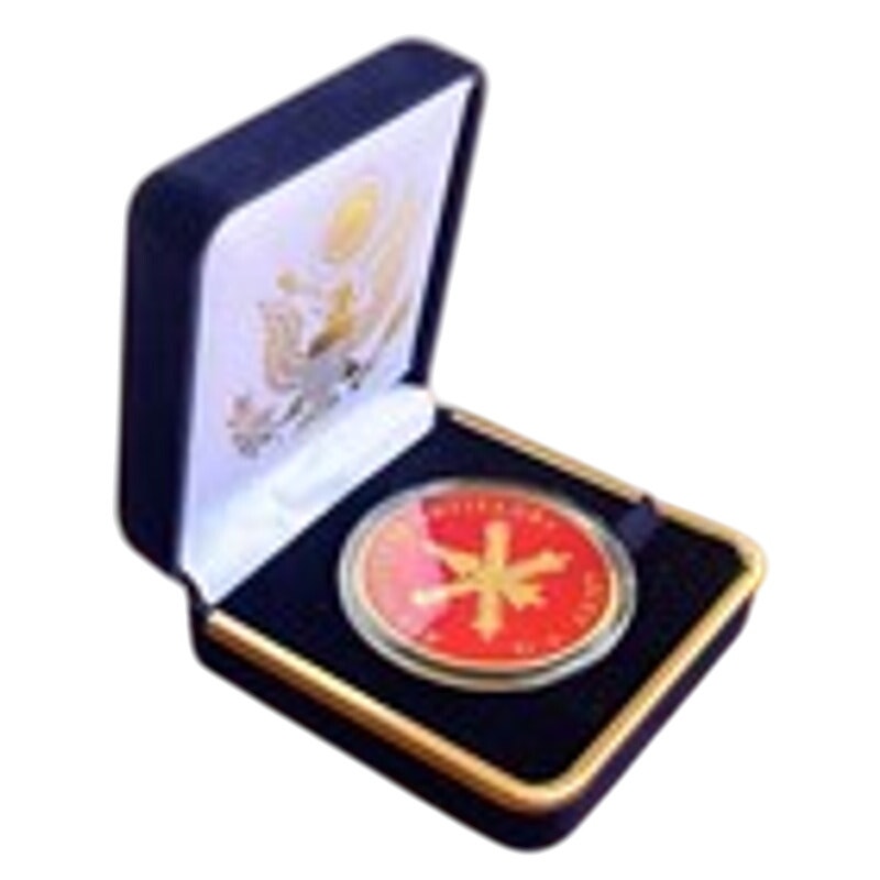Department of Energy (DOE) Challenge Coin With Blue Velvet Case. Fast Shipping!