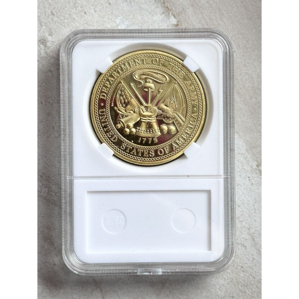 U S Army Religious Ministries CHAPLAIN CORPS USA Challenge Coin With Case
