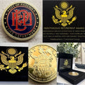 PHOENIX FIRE DEPT. Challenge Coin With Retirement Award