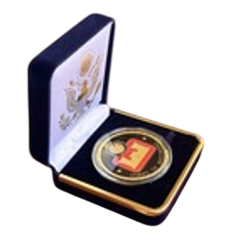 Department of Energy (DOE) Challenge Coin With Blue Velvet Case. Fast Shipping!