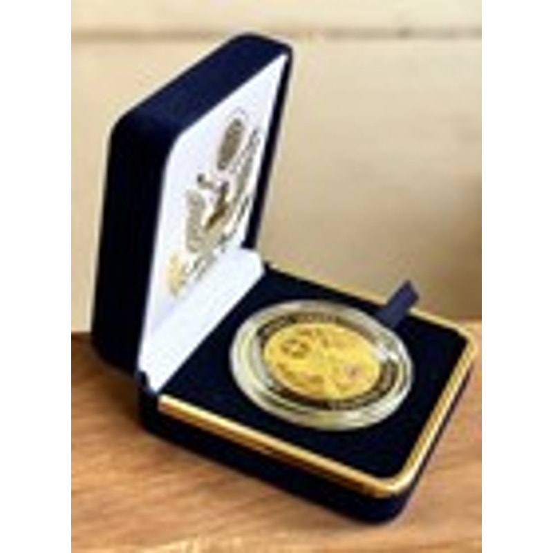 Department of Energy (DOE) Challenge Coin With Blue Velvet Case. Fast Shipping!