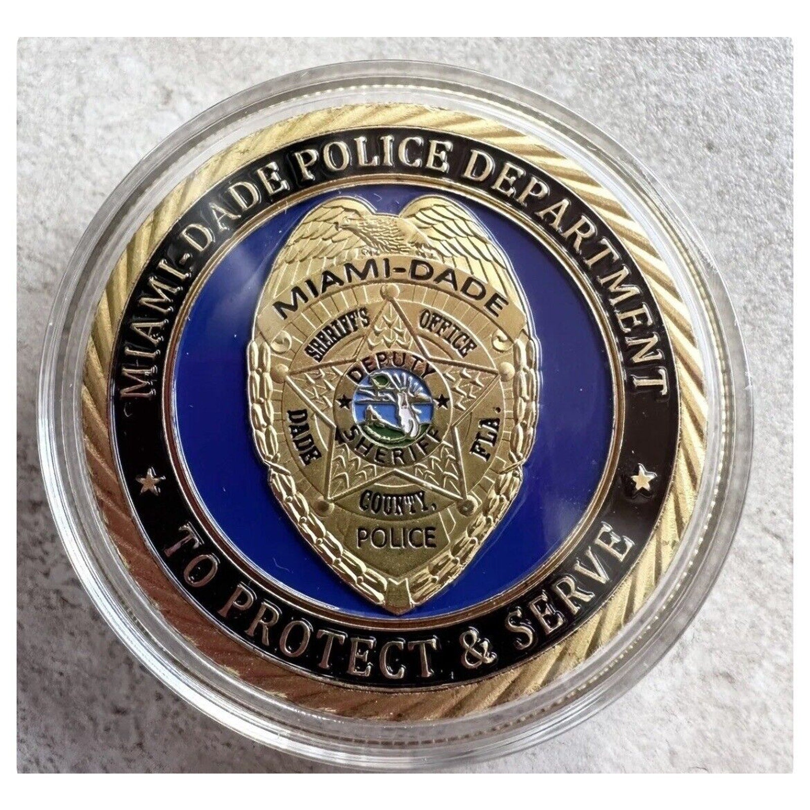 Navy Police MP Law Enforcement Challenge Coin USN