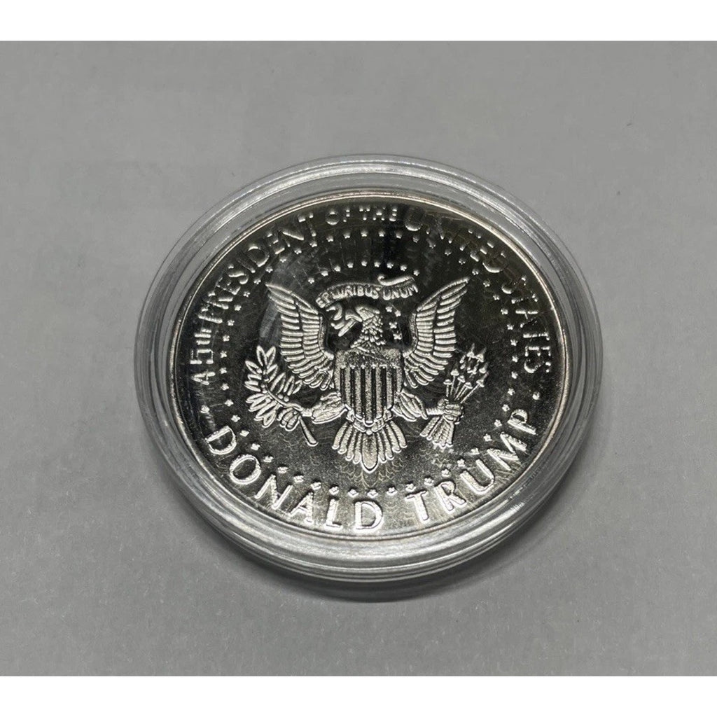 Donald Trump Coin Take America Back SILVER PLATE Coin