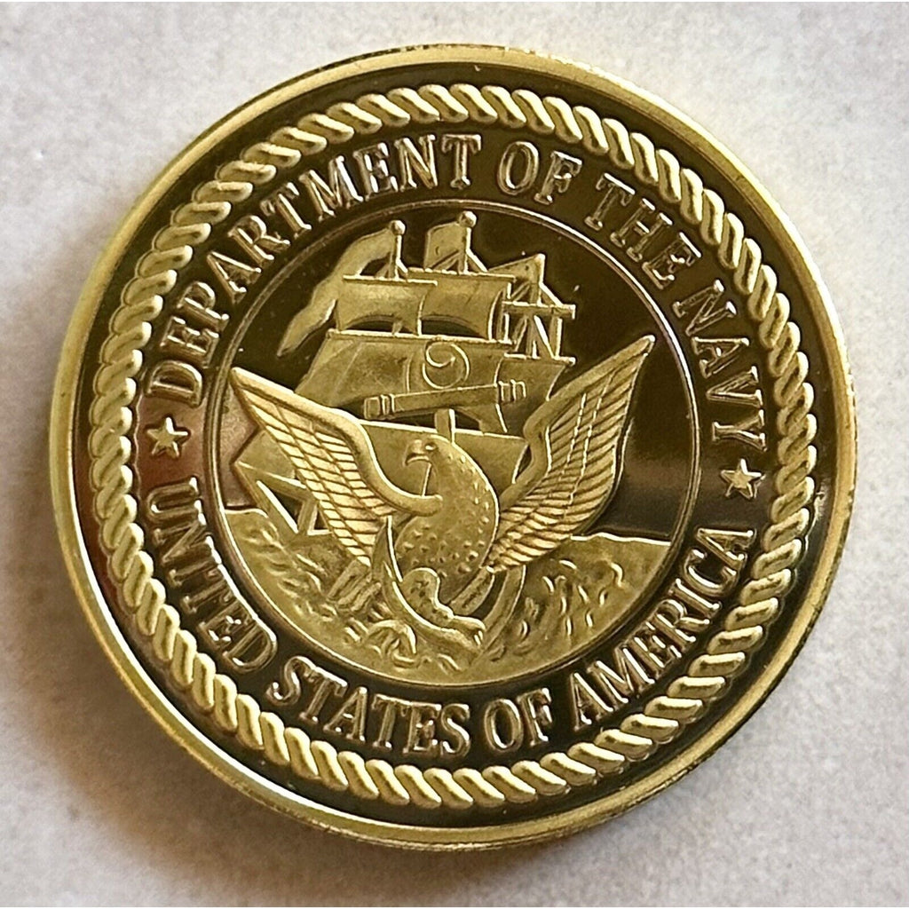 US NAVY - USS INDEPENDENCE CV-62 Aircraft Carrier Challenge Coin USA