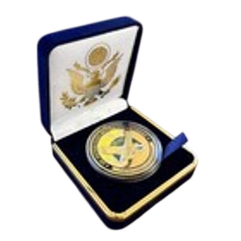 Department of Energy (DOE) Challenge Coin With Blue Velvet Case. Fast Shipping!