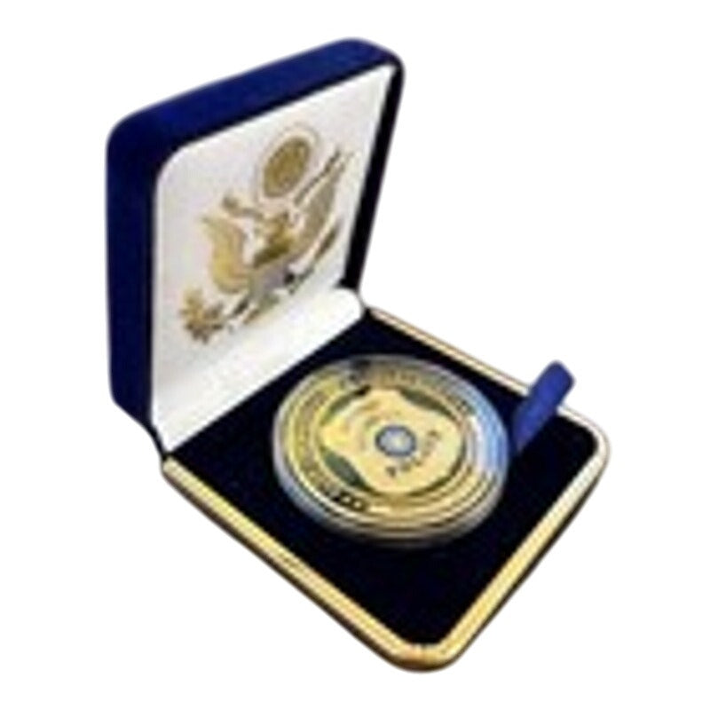 Department of Energy (DOE) Challenge Coin With Blue Velvet Case. Fast Shipping!