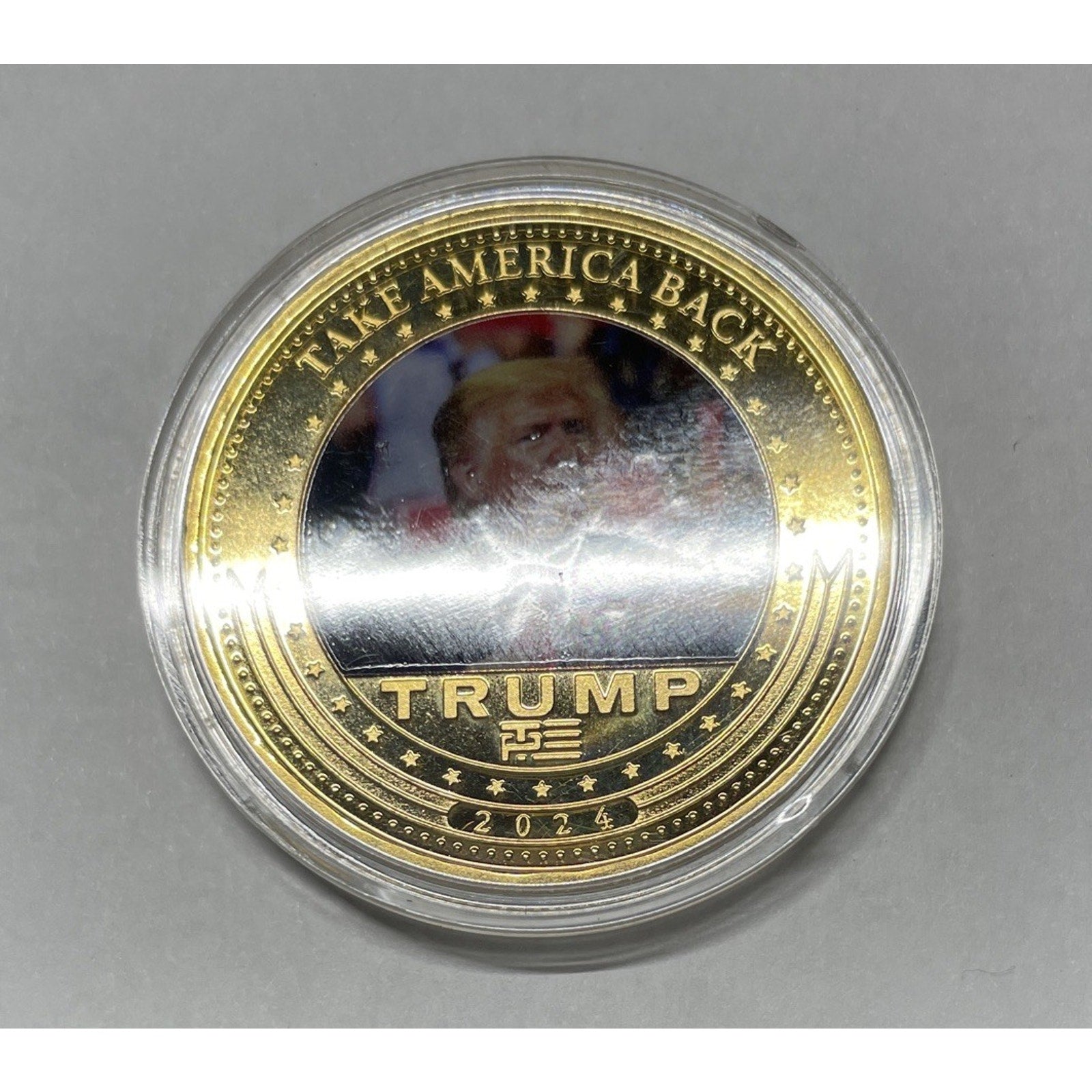 24k Gold Coin Donald Trump