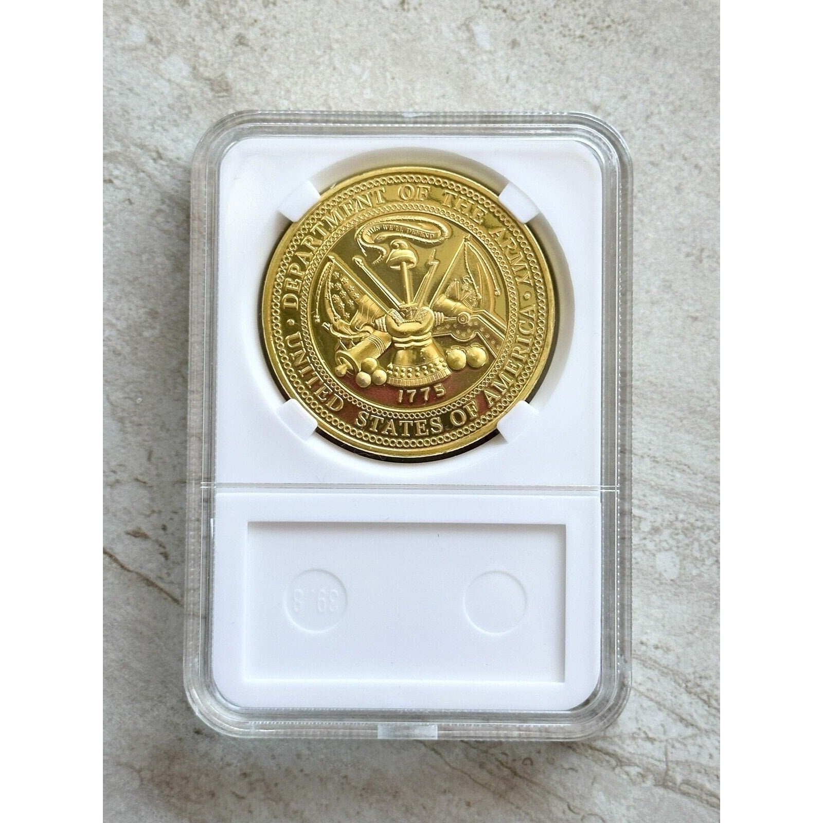 ARMY AIR ASSAULT US Army Challenge Coin with Beautiful Case