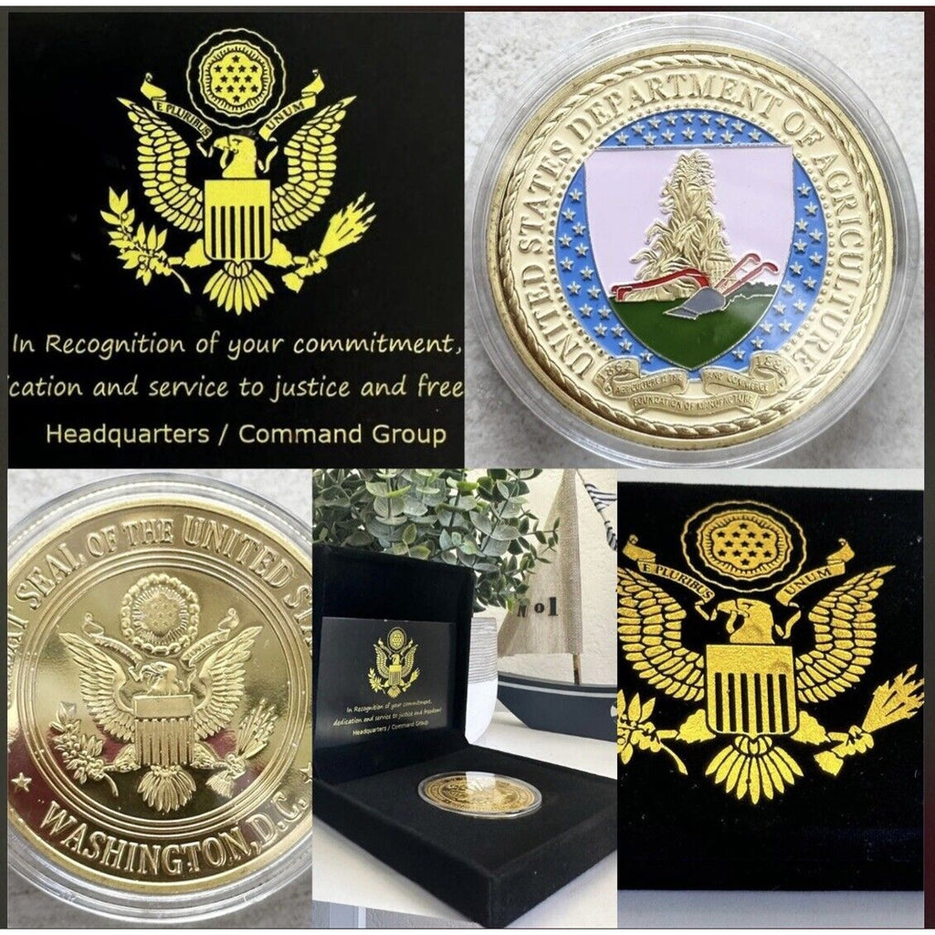 Department of Agriculture Challenge Coin USA