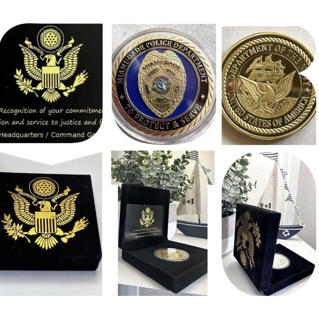 Navy Police MP Law Enforcement Challenge Coin USN