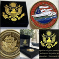 US NAVY - USS RANGER CV-61 Challenge Coin USA