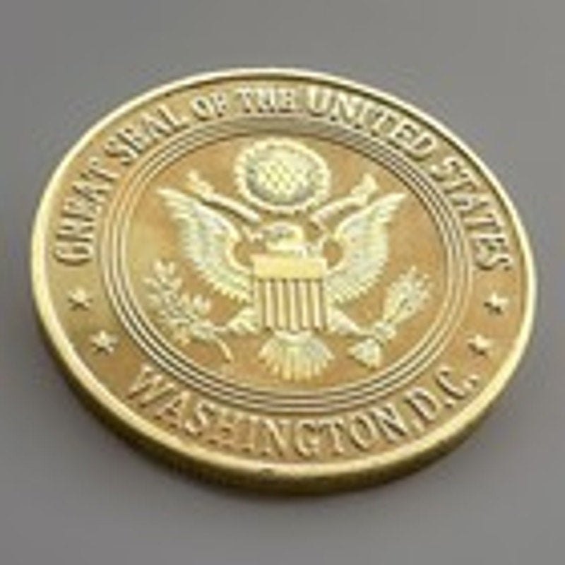 Department of Energy (DOE) Challenge Coin With Blue Velvet Case. Fast Shipping!