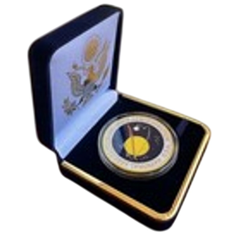 Department of Energy (DOE) Challenge Coin With Blue Velvet Case. Fast Shipping!