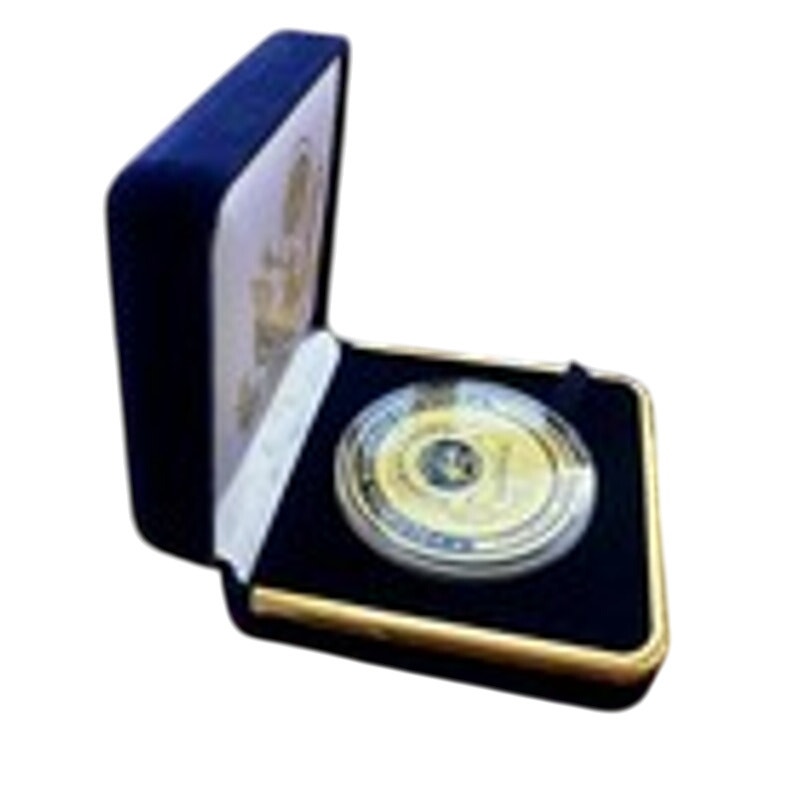 Department of Energy (DOE) Challenge Coin With Blue Velvet Case. Fast Shipping!