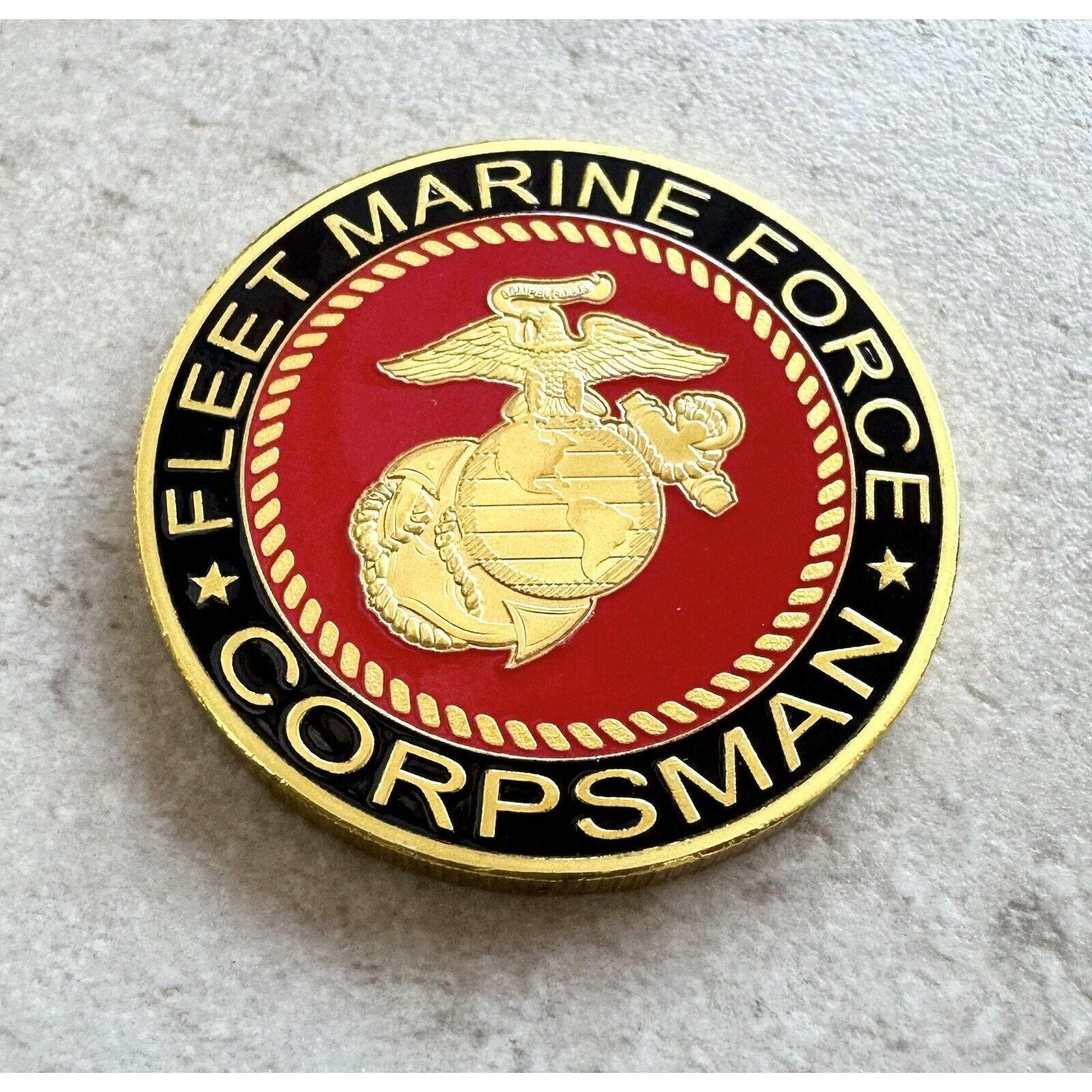 U.S. United States Marine Corps Fleet Marine Force FMF Corpsman USMC
