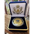 Department of Energy (DOE) Challenge Coin With Blue Velvet Case. Fast Shipping!