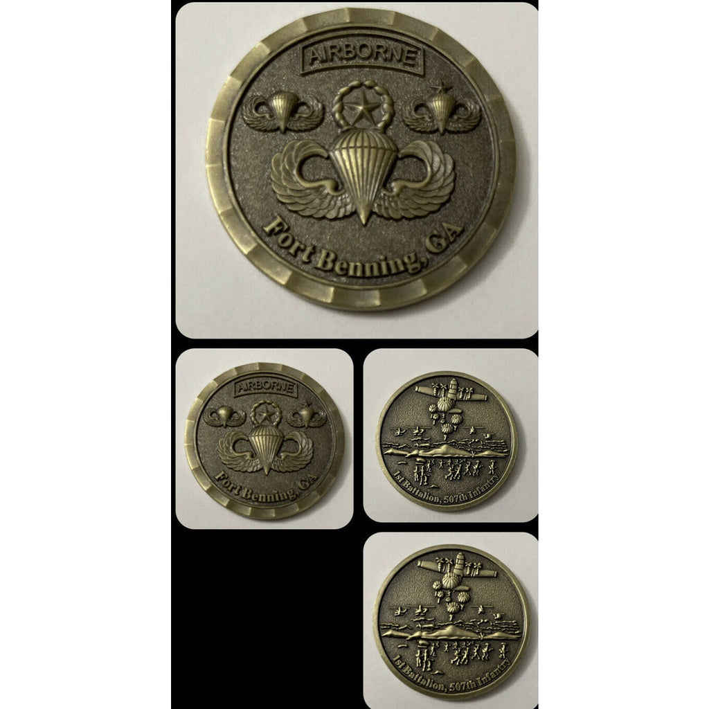 Army 82nd Airborne Challenge Coin